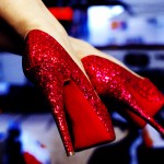 escarpins paillettes