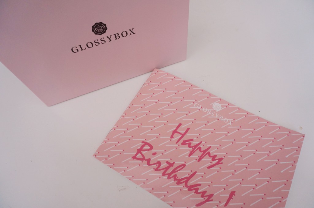 glossybox anniversaire 3 ans