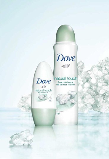 Natural Touch, le nouveau deodorant Dove !
