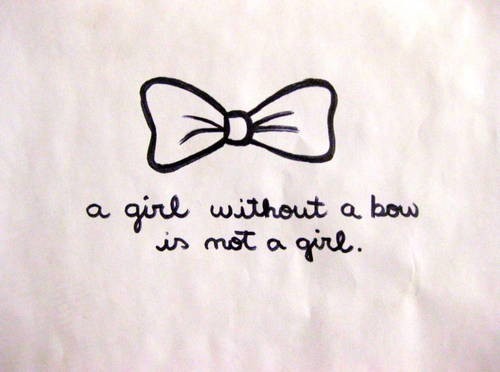 girl bow
