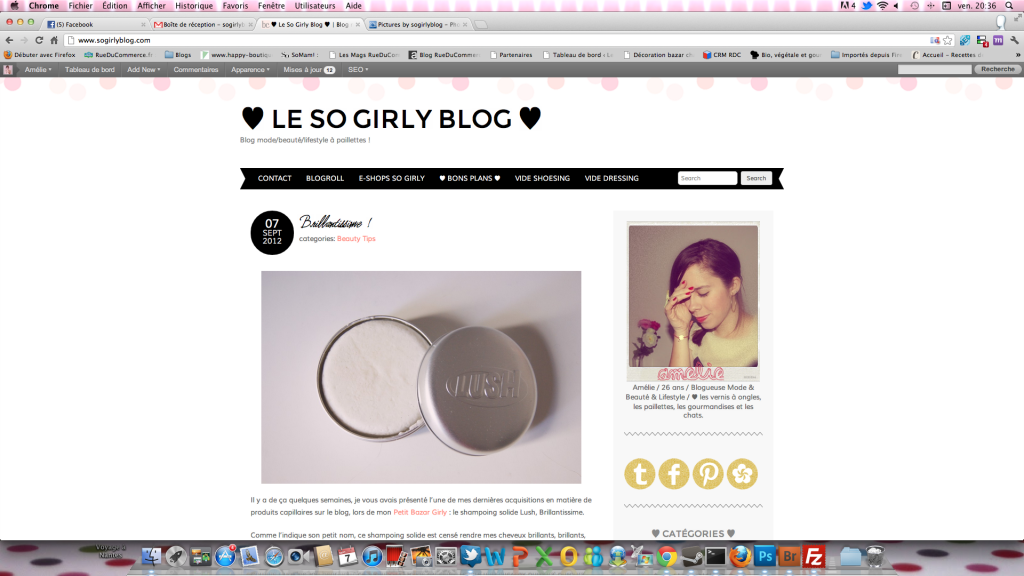 so girly blog