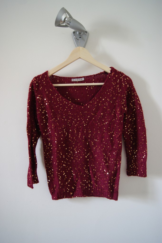 pull à sequins kookai