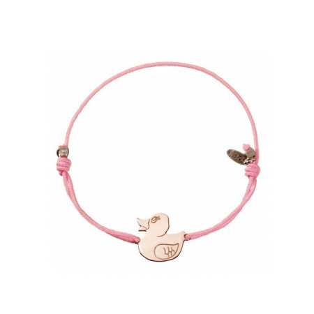 bracelet-duck-plaque-or-rose-lien-rose-very-sisters