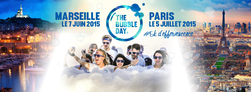 Gagne ton dossard pour The Bubble Day Marseille !