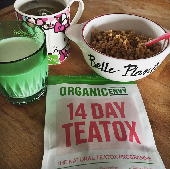 J’ai testé la cure de Teatox Organic Envy