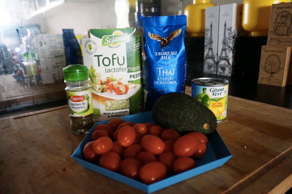 plat healthy riz taureau ailé