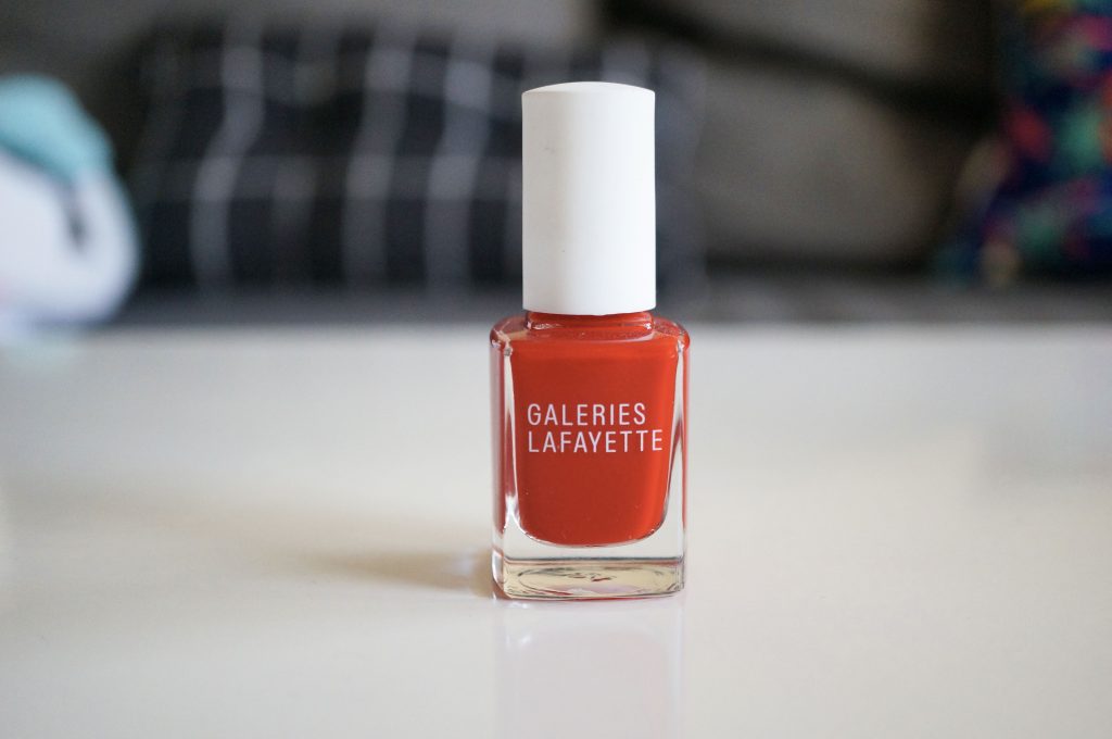 vernis à ongles galeries lafayette