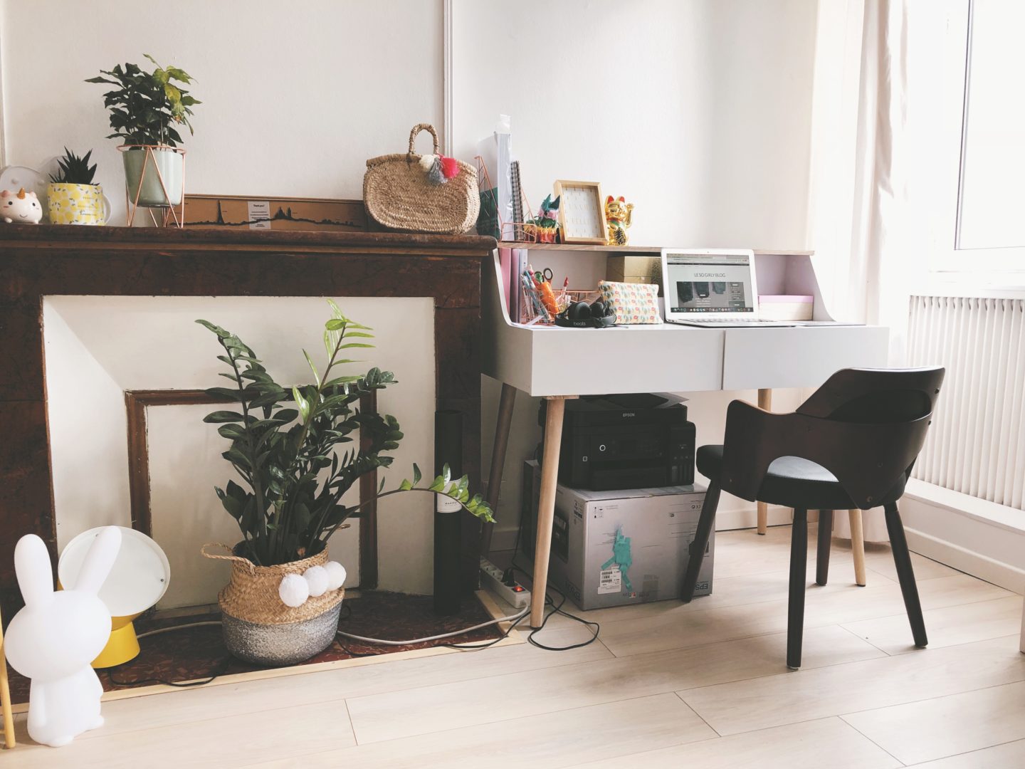 décorer un coin bureau