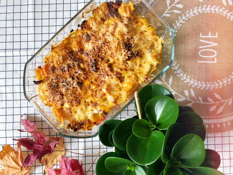 recette gratin de courges
