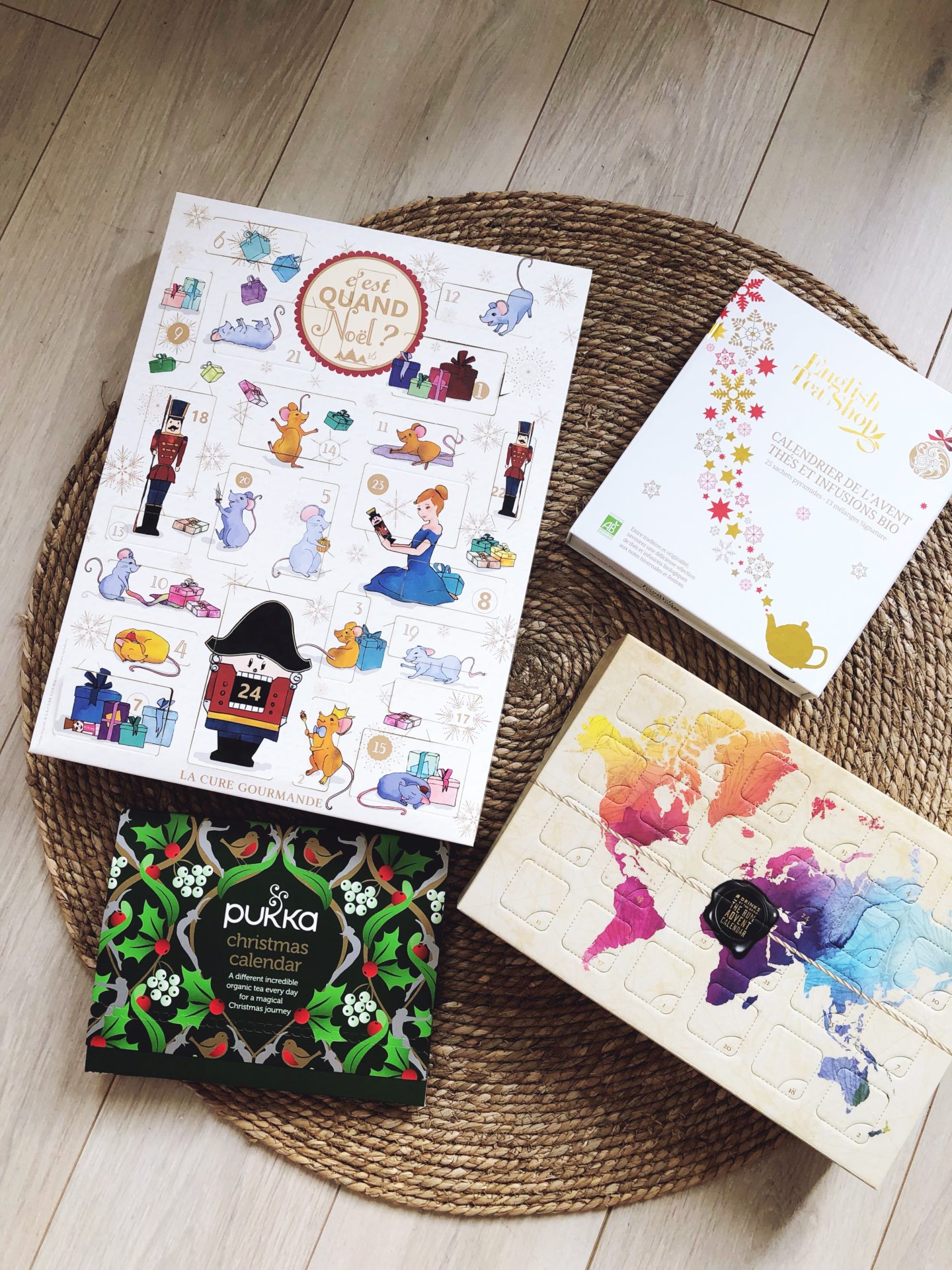 calendriers de l&rsquo;avent 2018