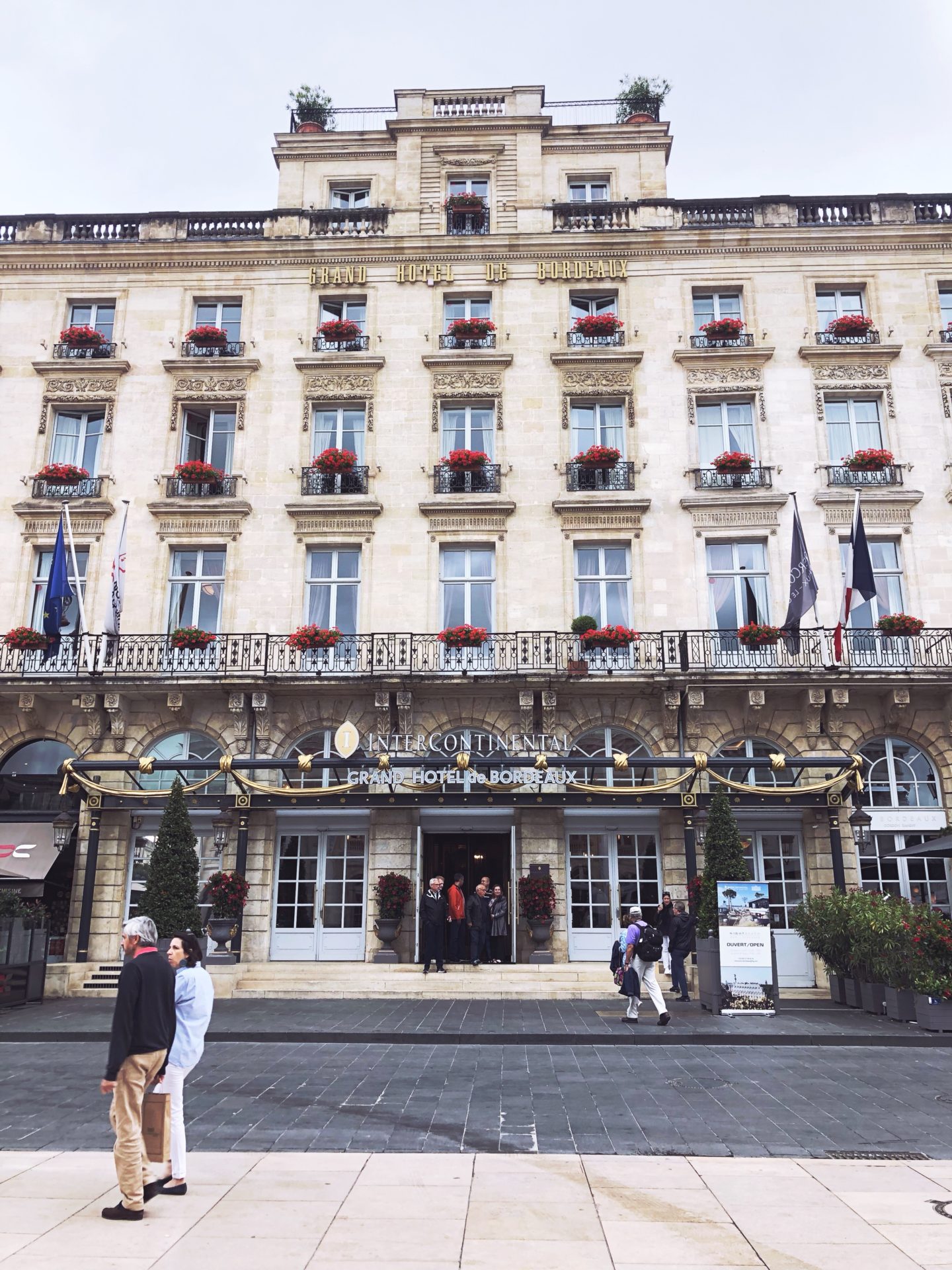 hôtel intercontinental bordeaux