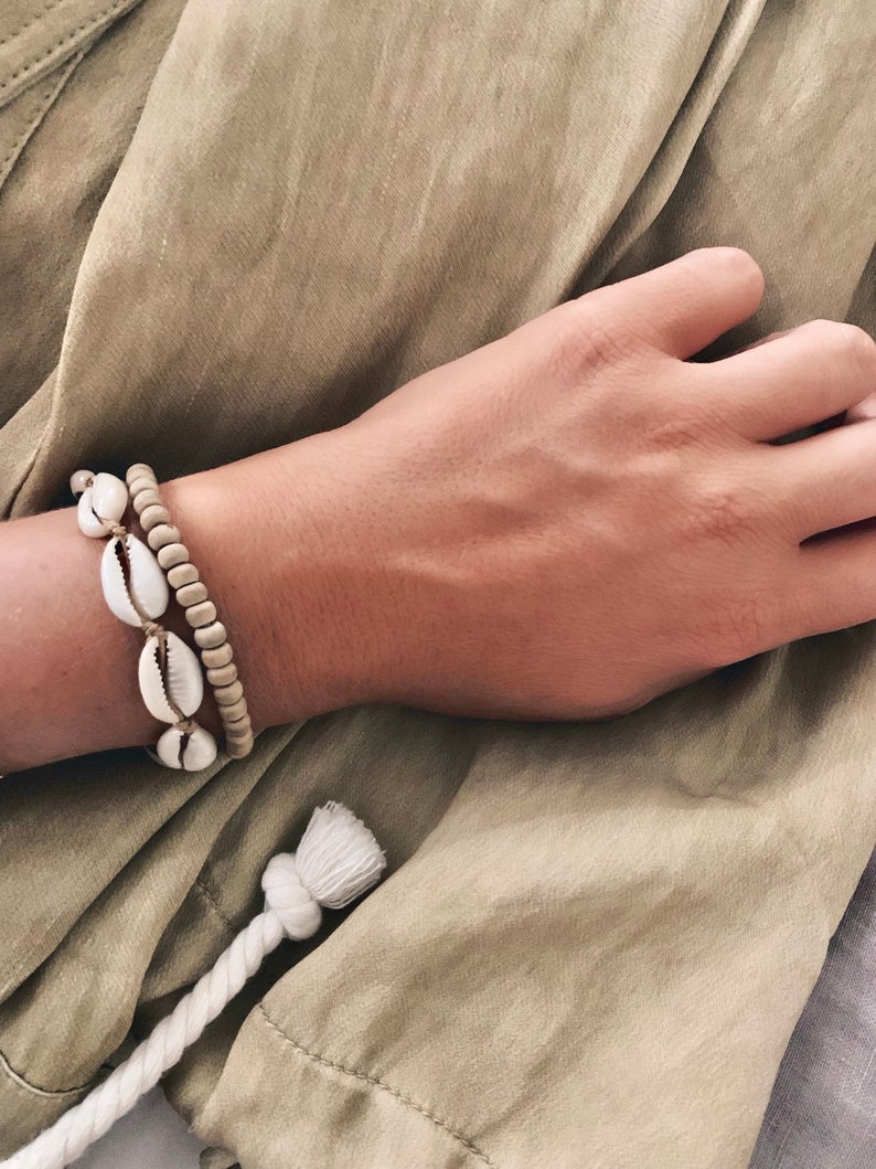 bracelet coquillage tendance rentrée 2019