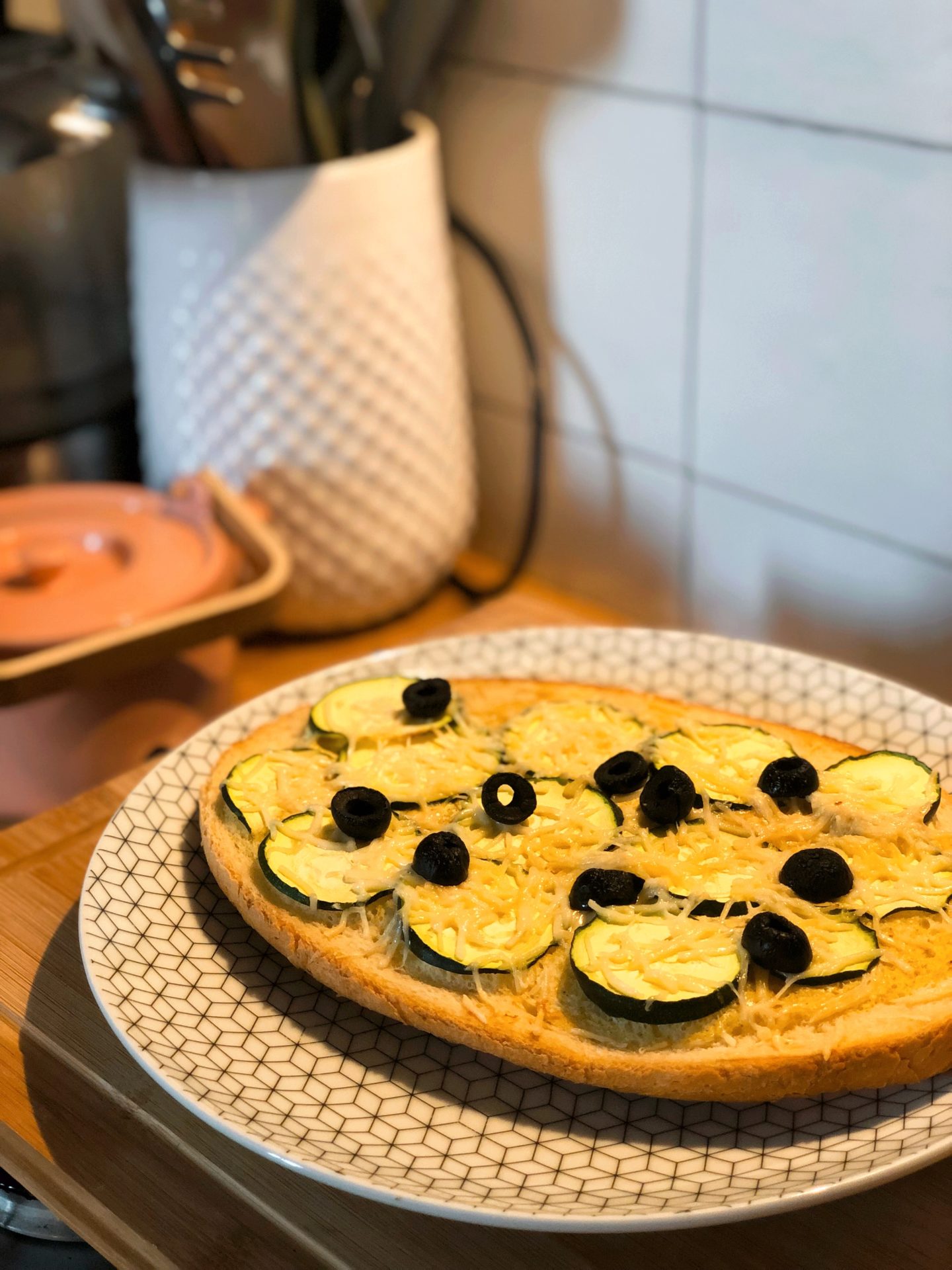 bruschetta courgettes