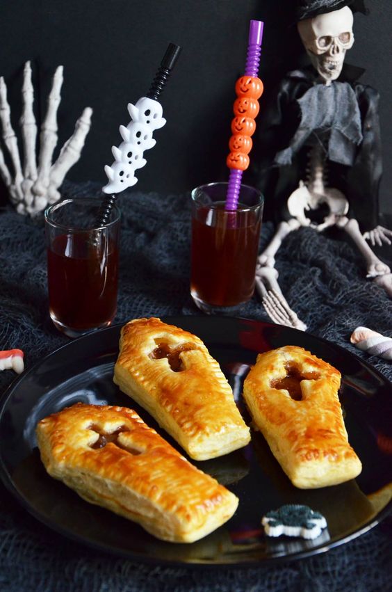 cercueils recettes d'halloween