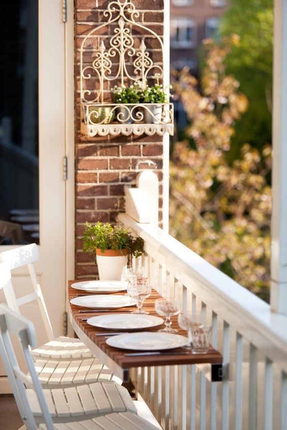 aménager un petit balcon