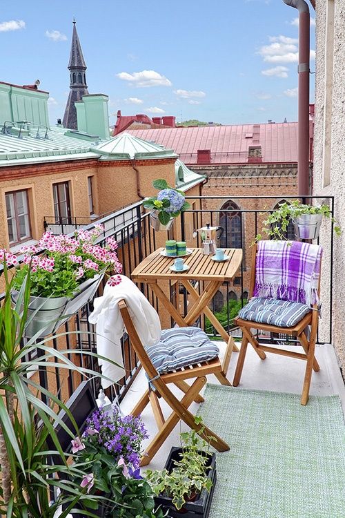 aménager un petit balcon