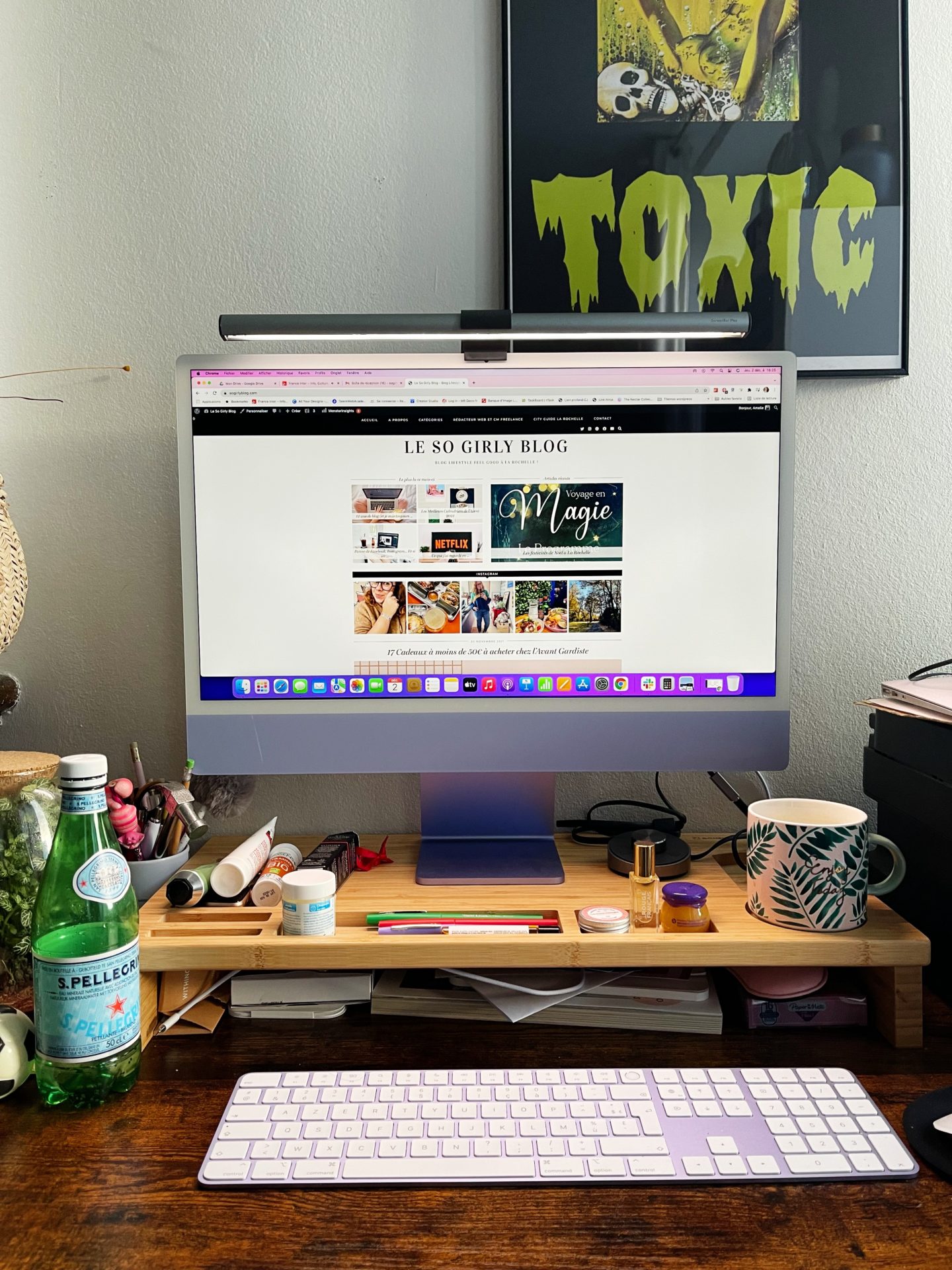 Test de la Screenbar Plus de BenQ, une lampe de bureau à accrocher sur l' écran