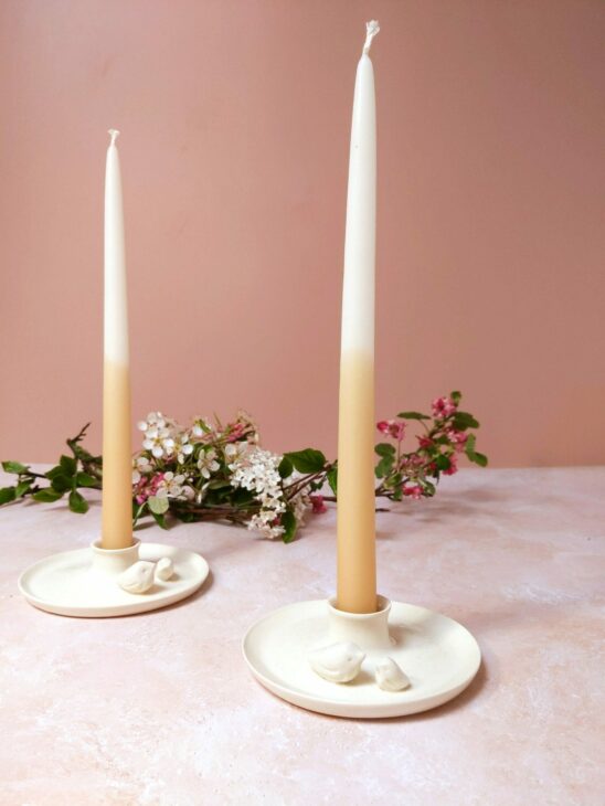 bougeoir en céramique