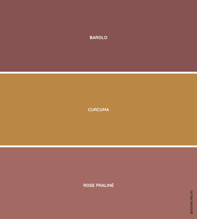 les couleurs tendances de l'automne-hiver 2025/2026