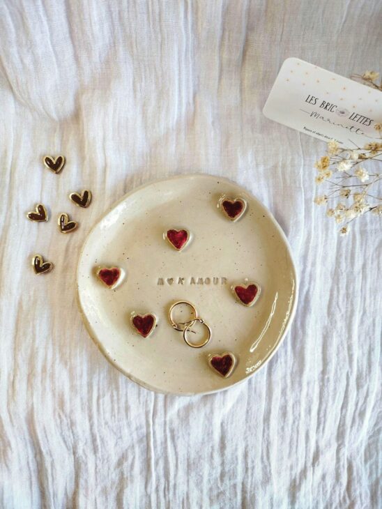 vide poche en céramique 100% personnalisé