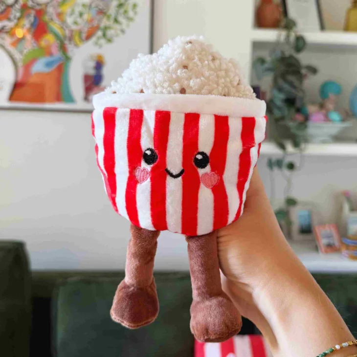 bouillotte en forme de pop-corn