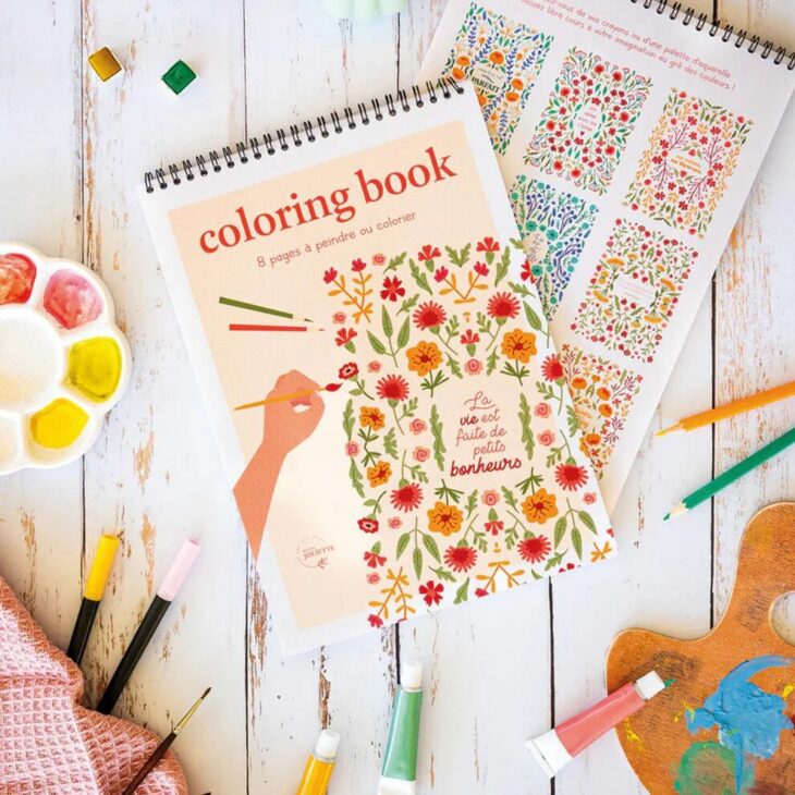 carnet de coloriages pour adultes