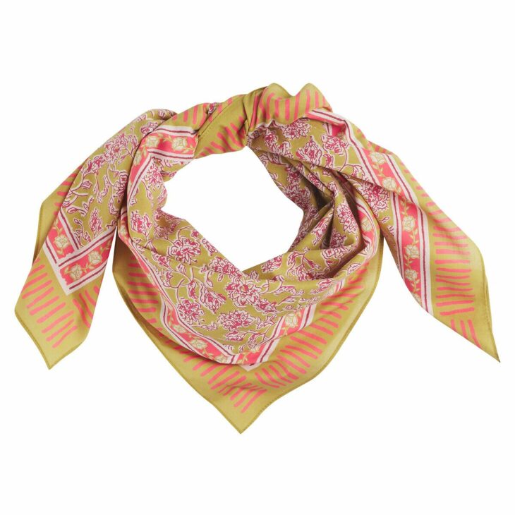 foulard multicolore femme