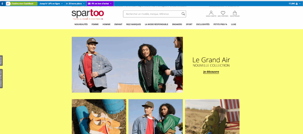 extension navigateur eBuyClub