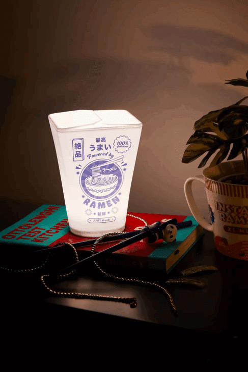 lampe en forme de boite a ramen