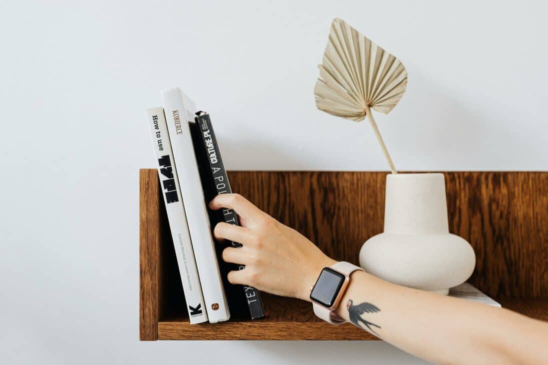 décoration étagère suspendue