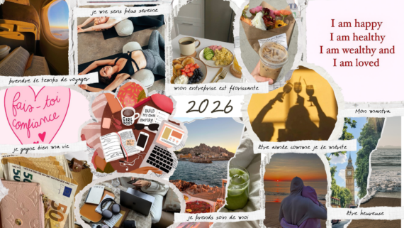 mes conseils pour créer un vision board en 2026 facilement
