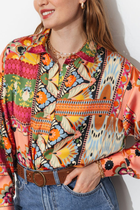 tendances printemps été 2026 la chemise color block