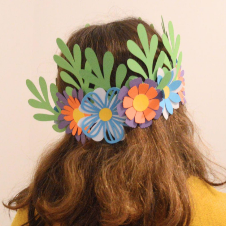 kit couronne en papier pour enfants