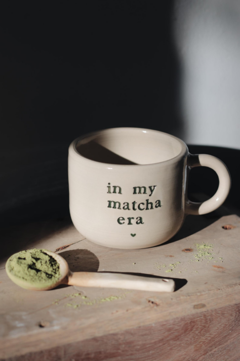 tasse à matcha fait-main