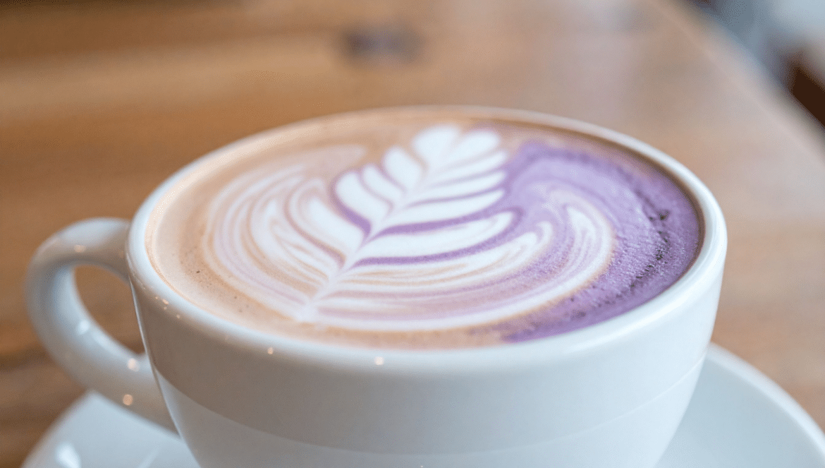 raisons de boire du ube latte