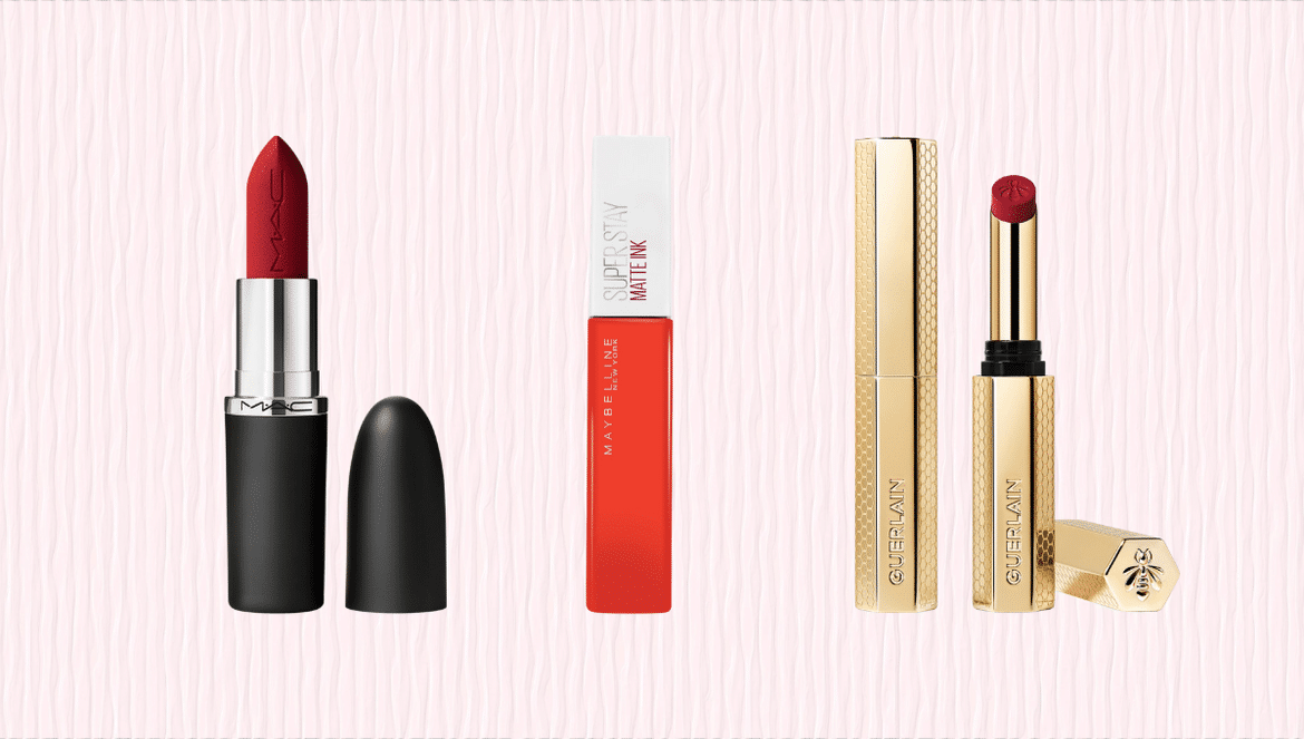 couleurs de rouges à lèvres tendances beauté automne-hiver 2026
